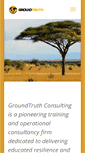 Mobile Screenshot of groundtruth-consulting.com